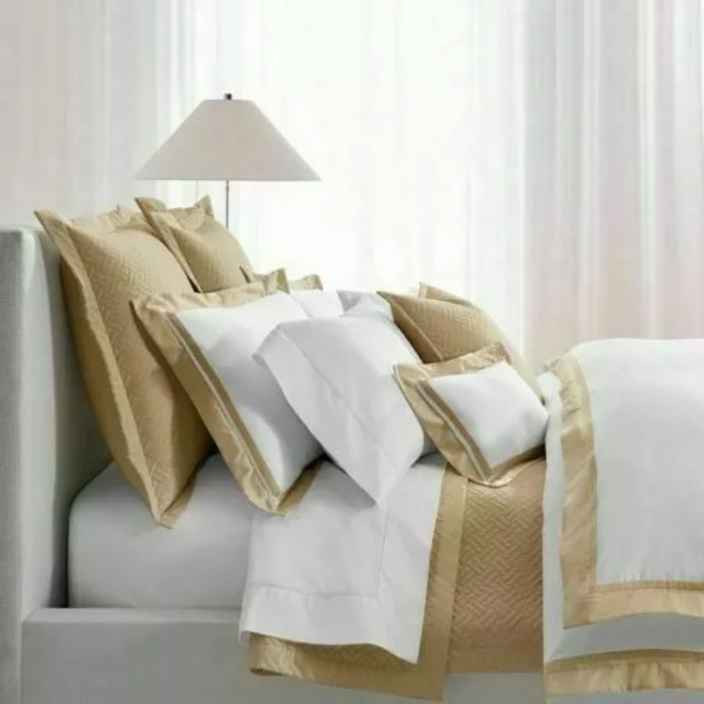 Ralph Lauren 100% PIMA COTTON 624TC Bowery Standard Sham